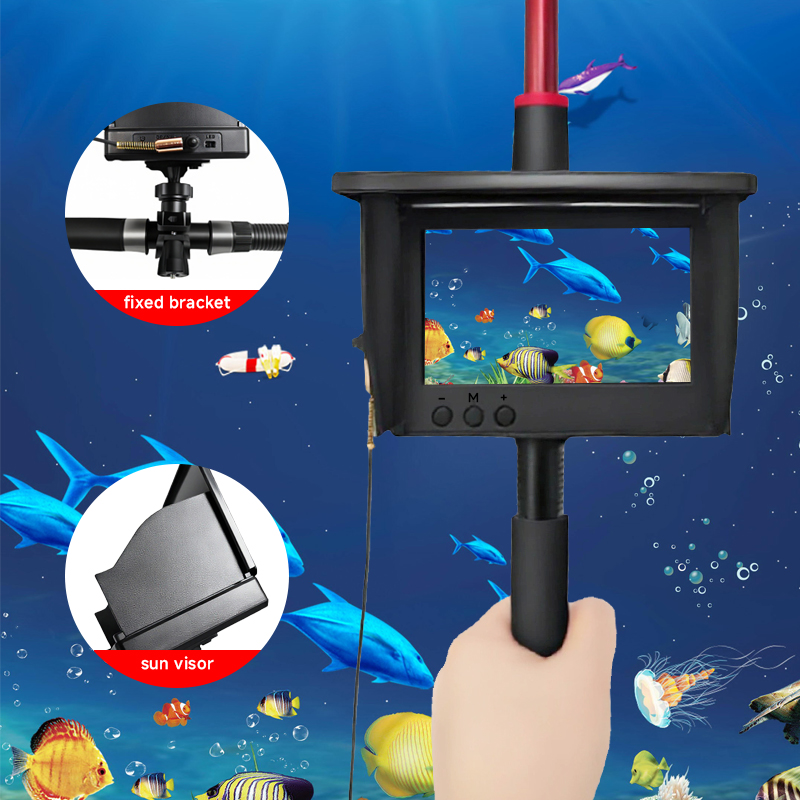دودوسي 220 °   كاميرا الصيد تح - مراجعة Fish Finder Portable وسعره
