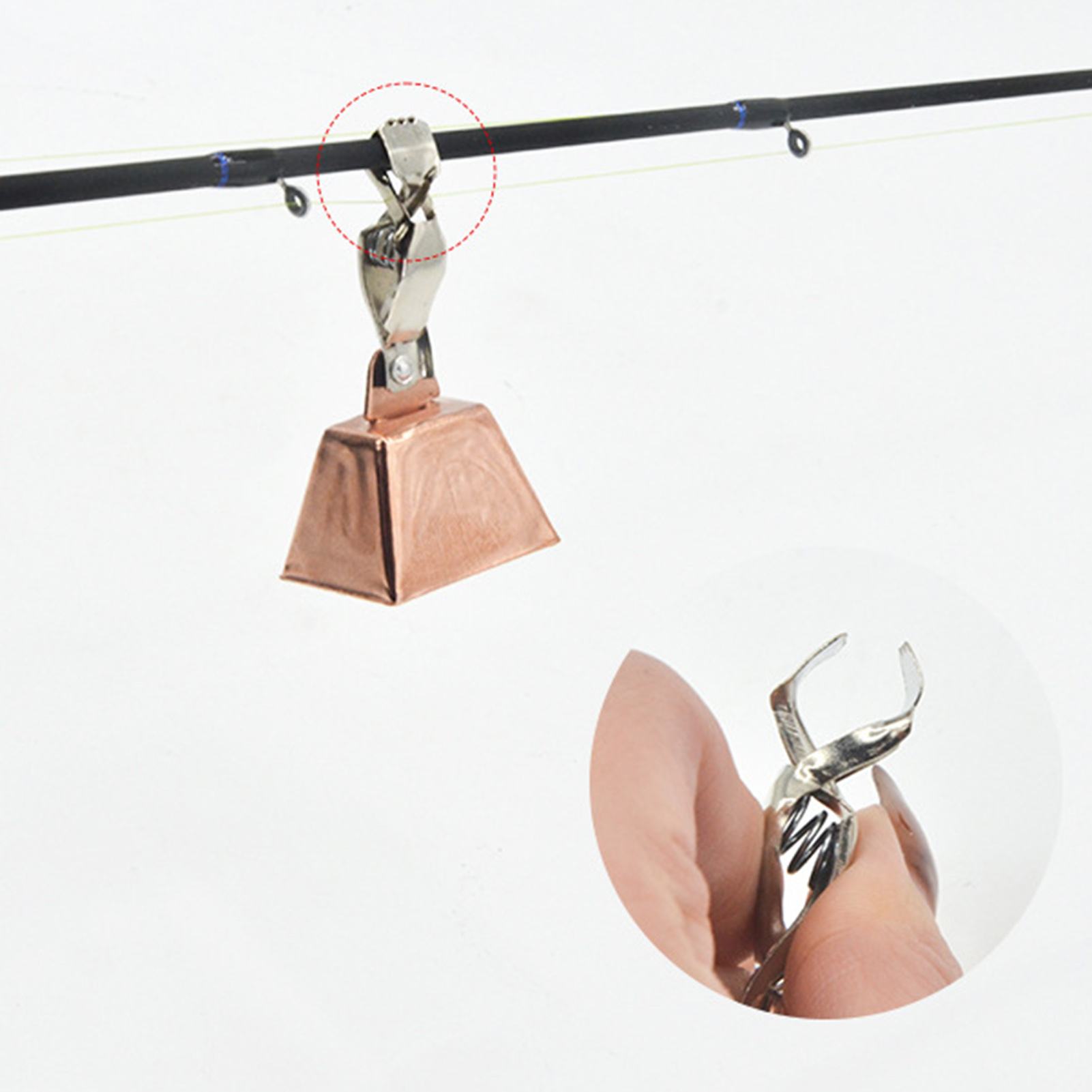 إنذار جرس الصيد من الفولاذ الم - مراجعة Bite Indicator وسعره