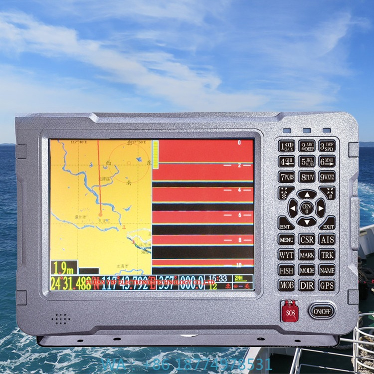 كومبو الأسماك الملاحة عمق الأس - مراجعة Fish Finder Battery وسعره