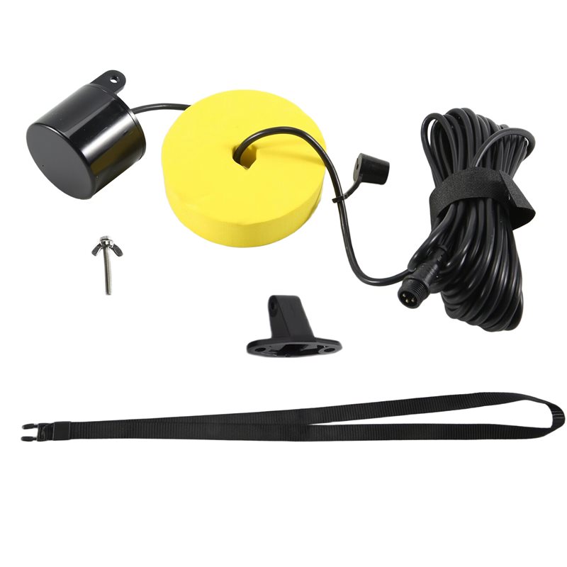 جهاز ABKV المحمول لتحديد مواقع - مراجعة Fish Finder Transducer وسعره