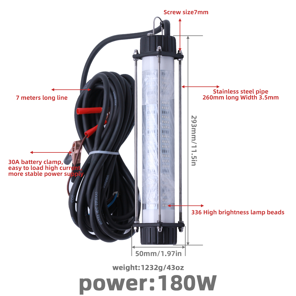 مصباح صيد الأسماك تحت الماء عا - مراجعة Fish Finder Cable وسعره