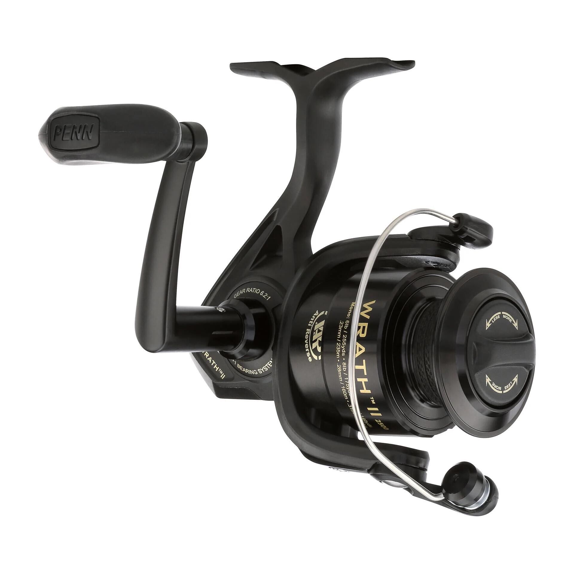 بكرة دوارة PENN WRATH II 2500- - مراجعة Daiwa Reel Bg وسعره