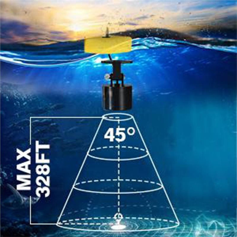 جهاز ABHT-Kayak المحمول لتحديد - مراجعة Fish Finder Transducer وسعره