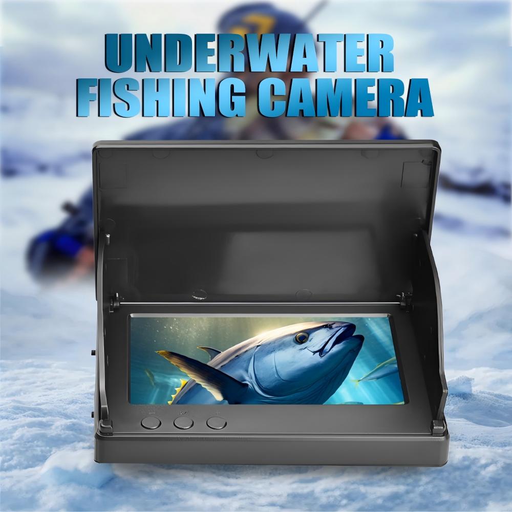 كاميرا صيد تحت الماء 5 بوصات 1 - مراجعة Fish Finder Portable وسعره