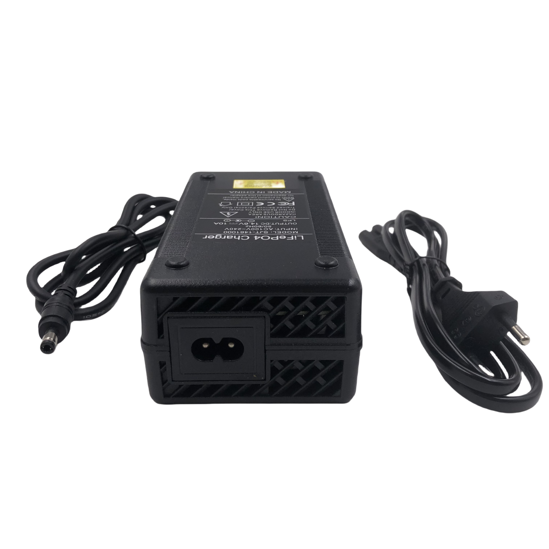 14.6V10A شاحن لبطارية LiFePO4  - مراجعة Fish Finder Charger وسعره